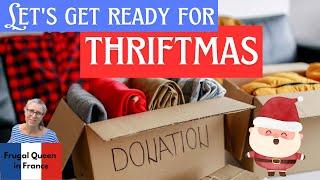 Let's get ready for Thriftmas - #frugalityislife #charity #readyforchristmas