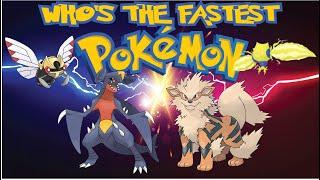 Who is the Fastest Pokemon Ever?