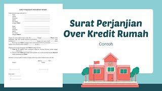 Surat Perjanjian Over Kredit Rumah