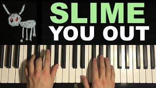 Drake - Slime You Out ft. SZA (Piano Tutorial Lesson)