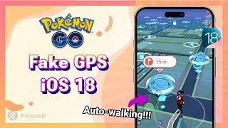 [2024] Safest Pokemon Go spoofing on ios 18 -  Spoofer/Auto Walk App for iPhone