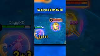 Best Build For Eudora In 2024 | Mobile Legends! #shorts  #mobilelegends #mlbb