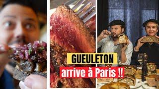 Le 1er resto GUEULETON ouvre à Paris  ... et je suis le 1er client ! - VLOG 1425