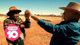 Australian Survivor: Daniel Doody Meets Larry The Snake Catcher | Studio 10