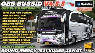 SUPPORT APK LAIN‼️OBB BUSSID V4.3.3 TERBARU SOUND MERCY 1521 KULER JAHAT | BUSSID MOD APK V4.3.3