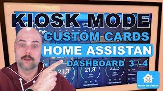 Kiosk Mode und Custom Cards - Home Assistant Dashboard