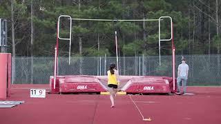 Vaulter Magazine Pole Vault Video of Julie Segroves first 8th grade outdoor meet.