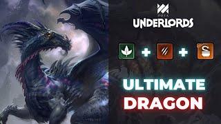 Dota Underlords EP.86 - Full Shaman Build - Ultimate Big Black Dragon