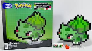 Unboxing MEGA Pokemon Bulbasaur Pixel Art - LEGO Pokemon Speed Build