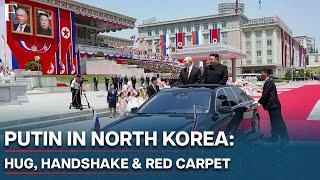 Putin Arrives in North Korea, Vows Stronger Ties With Kim Jong Un