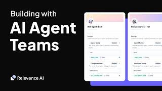 Building with AI Agent Teams (No-Code Multi Agent System)