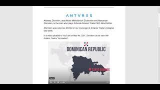 Antares Trade’s Alex Richter is hiding in Dominican Republic