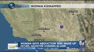 Father and daughter charged with rape, kidnapping and attempted murder.