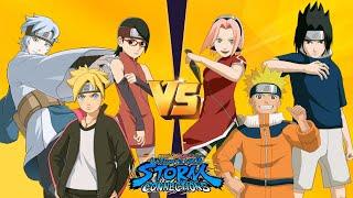 【Boruto Team VS Naruto Team Three-member team battle】 NARUTO X BORUTO Ultimate Ninja STORM