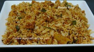 Potato Rice - Lunch Box Recipe