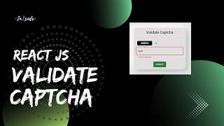 How to Generate & Validate Captcha in 5 min ? | React Js  #reactjs #coding #trending #viral