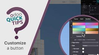 Odoo Quick Tips - Customize buttons [Website]