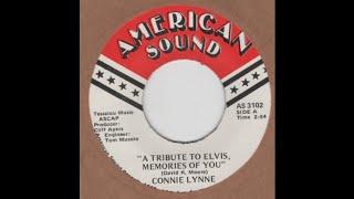 CONNIE LYNNE-A Tribute To Elvis, Memories Of You AMERICAN SOUND AS-3102