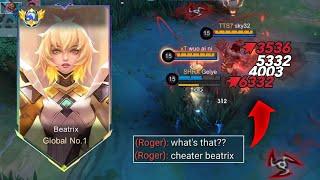 TOP 1 GLOBAL BEATRIX GUIDE TO BEAT META ROGER -MLBB