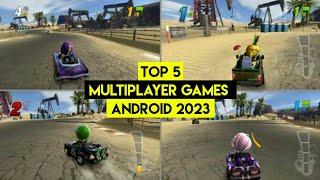 Top 5 BEST MULTIPLAYER GAMES FOR ANDROID | Split screen Games android #games #multiplayergames