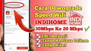 Cara Menurunkan Paket Wifi Indihome Terbaru | Cara Downgrade Speed Wifi Indihome