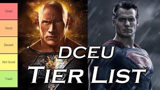 All DCEU Movies & Shows Ranked (Including Black Adam)