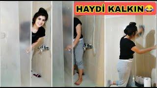 BANYO TEMİZLİĞİMİSLER GİBİ OLDUYEMEK PİSİRMEDIM