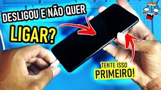 Seu celular não quer ligar? ( SOLUÇÃO SIMPLES! ) Samsung, Motorola, LG, Xiaomi, Asus.