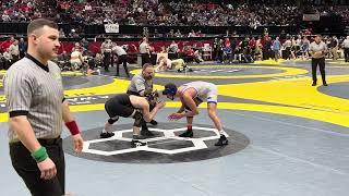 150 lbs D1 OH R1 Marcus Blaze, Perrysburg vs Alex Mickens, Olentangy Liberty