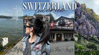 Europe Travel Diaries: A day in Lucerne, sightseeing in Switzerland, old town Zürich, & more!