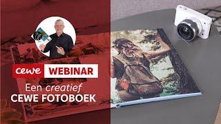 Webinar: Maak een creatief CEWE FOTOBOEK