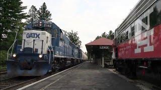 Housatonic Railroad freight chase - Sheffield to Lenox, MA - 8/25/2024