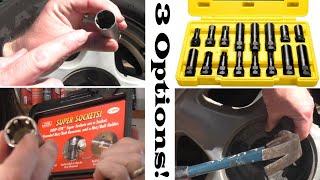 3 Ways to Remove a Locking Lug Nut Without a Key