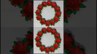 DIY Christmas Wreath | Christmas Decoration Ideas #viral #trending #christmasdecor #wreathmaking