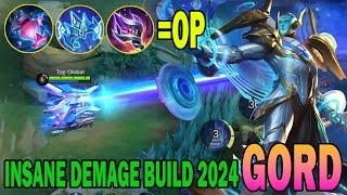 AUTO WIN!! New OP Build for Gord - Build Top 1 Global Gord 2024 ~ MLBB