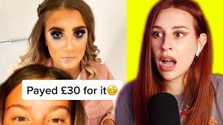 tiktok makeup fails cuz same - REACTION