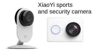 XiaoYi cameras with Sony Exmor R sensor, Ambarella A7LS