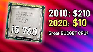 Can this $10 Core i5 760 do 2020 GAMING...?