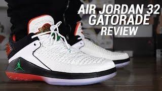 AIR JORDAN 32 GATORADE REVIEW