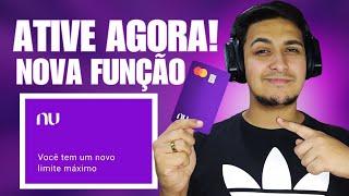 IMPERDÍVEL! NOVA FUNÇÃO DO NUBANK QUE VAI AJUDAR A AUMENTAR O LIMITE DE CRÉDITO | VEJA COMO FUNCIONA