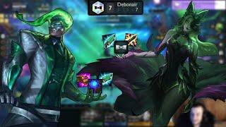 7 DebonAhri and Brand Duo Carry - TFT Set 6.5 Neon Nights