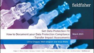 Part 3 - How to Document your Data Protection Compliance - Transfer Impact Assessments