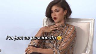 Zendaya having no filter for 6 minutes straight