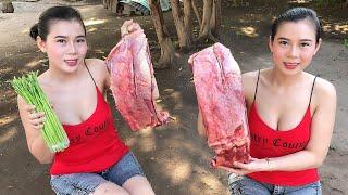 Yumi Daily Life | How to cook Grilled Beef | Nuen Daily Life