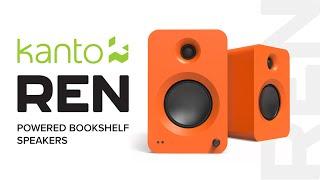 NEW! Kanto REN Powered Bookshelf Speakers