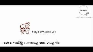Dirty COW Attack - Seed Lab | Arabic
