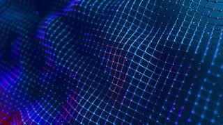 Abstract mesh with wave motion zoom net blue | Dynamic Line Wave Seamless background loop | ASHI-VFX