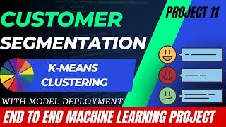 16. Project 11: Customer Segmentation using K-Means Clustering | Machine Learning Projects