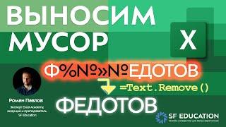 Power Query: отстреливаем мусорные символы (язык М)