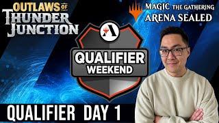 Let's Qualify For The Arena Championship! | Qualifier Weekend Day 1 | OTJ Sealed | MTG Arena